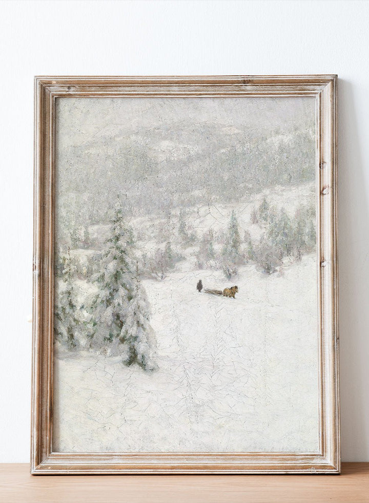 "Winter" Art Print_Sugar & Canvas