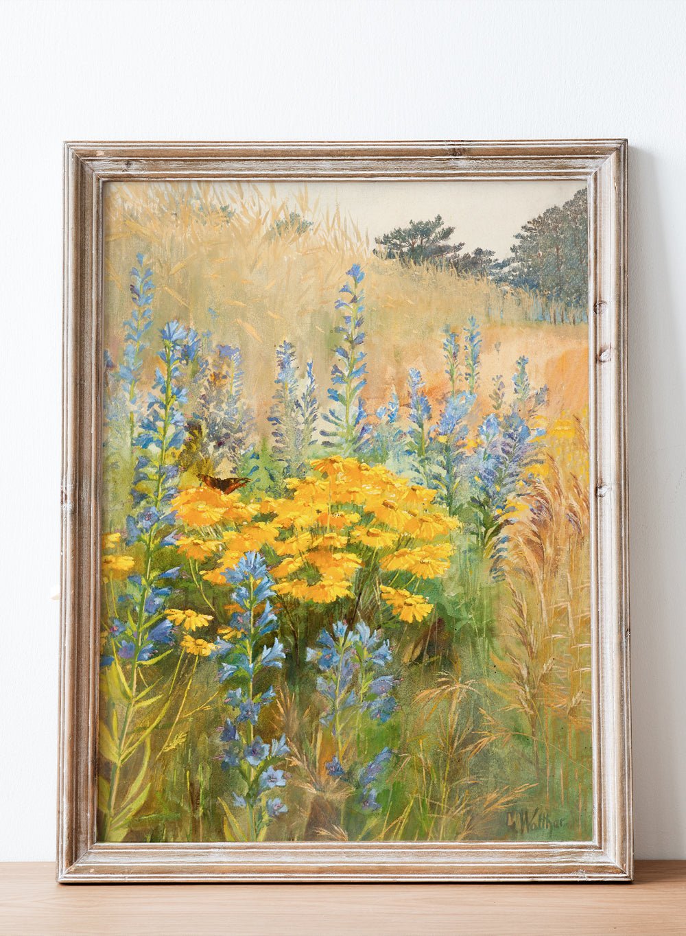 "Field Flowers" Art Print_Sugar & Canvas