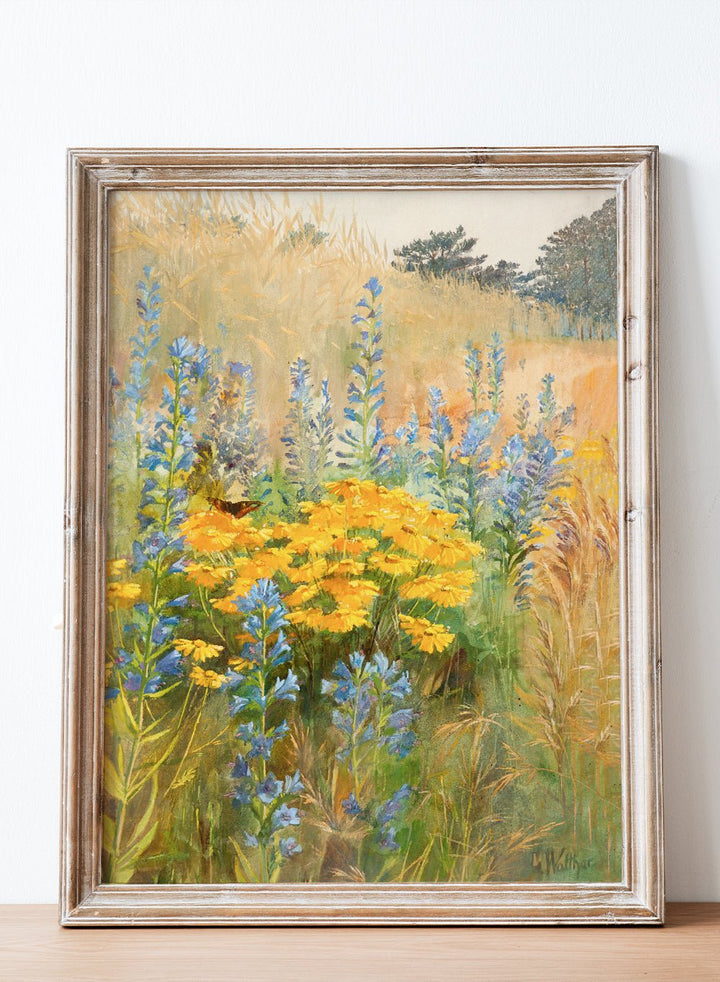 "Field Flowers" Art Print_Sugar & Canvas