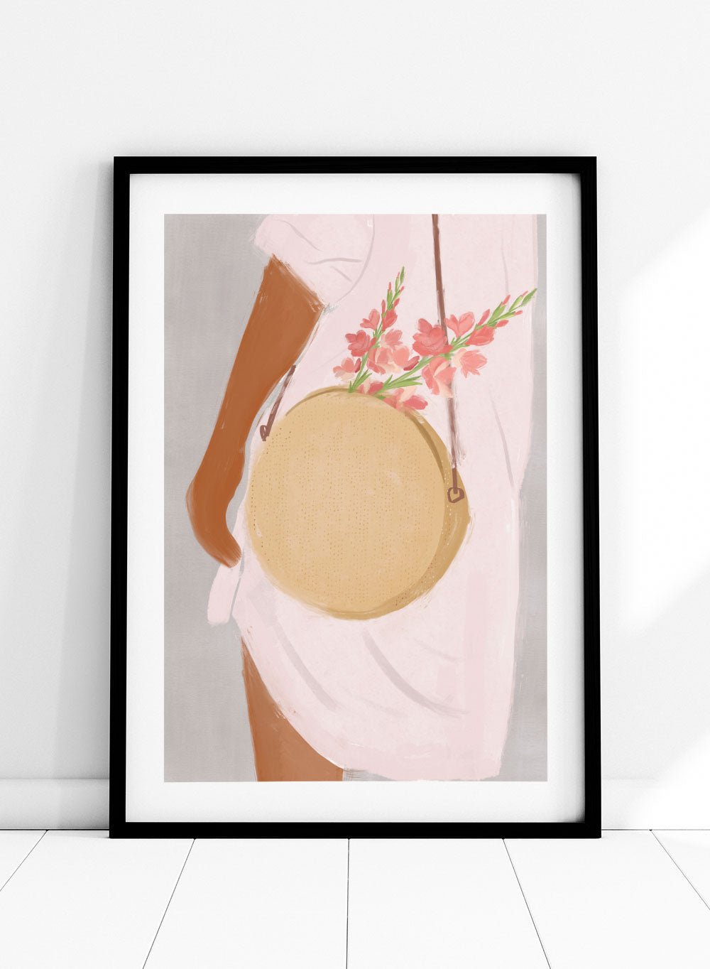 'Spring Stroll' Aesthetic Art Print_Sugar & Canvas
