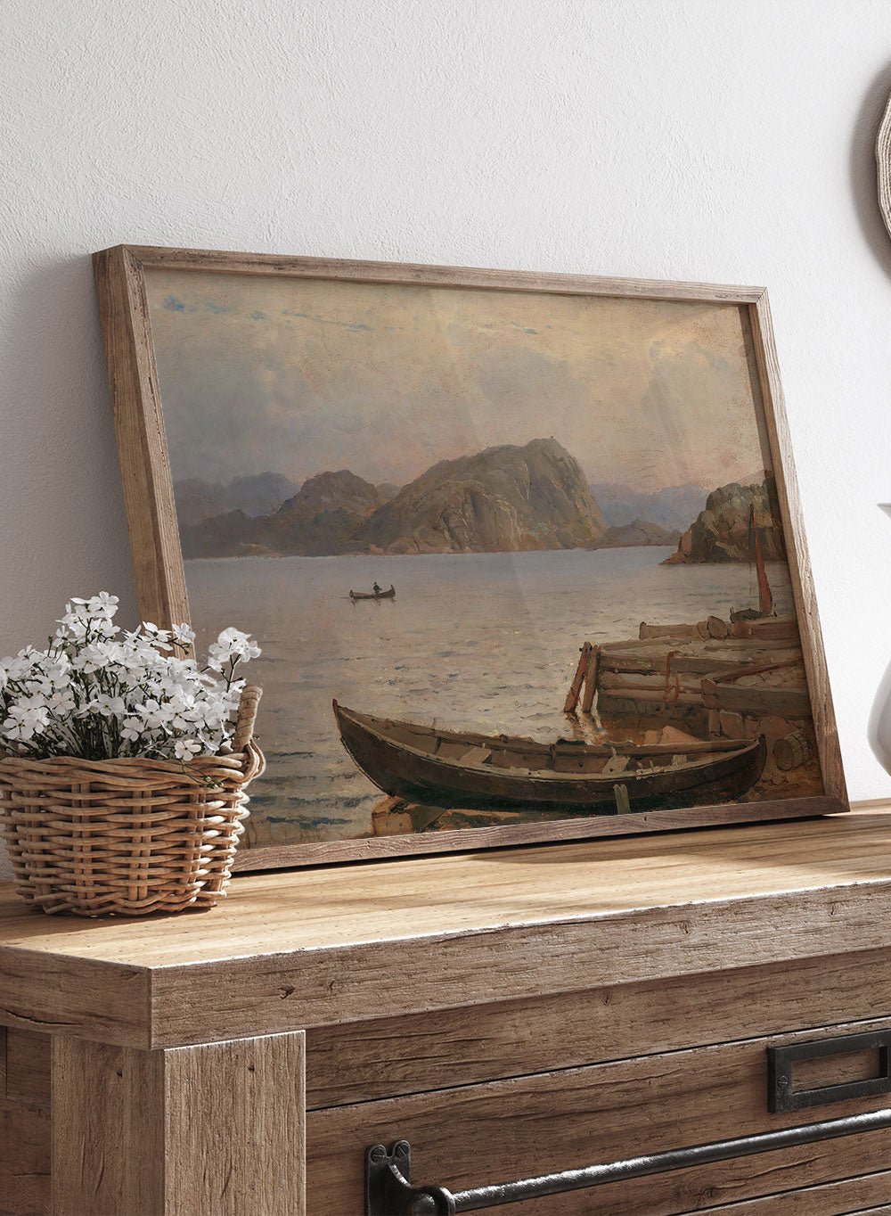 "River Landscape" Art Print_Sugar & Canvas