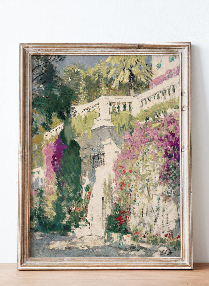 "Flower Door" Art Print_Sugar & Canvas