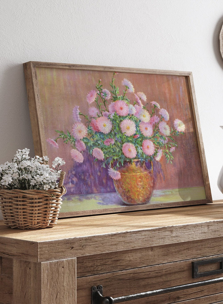 "Pompon Chrysanthemum" Art Print_Sugar & Canvas