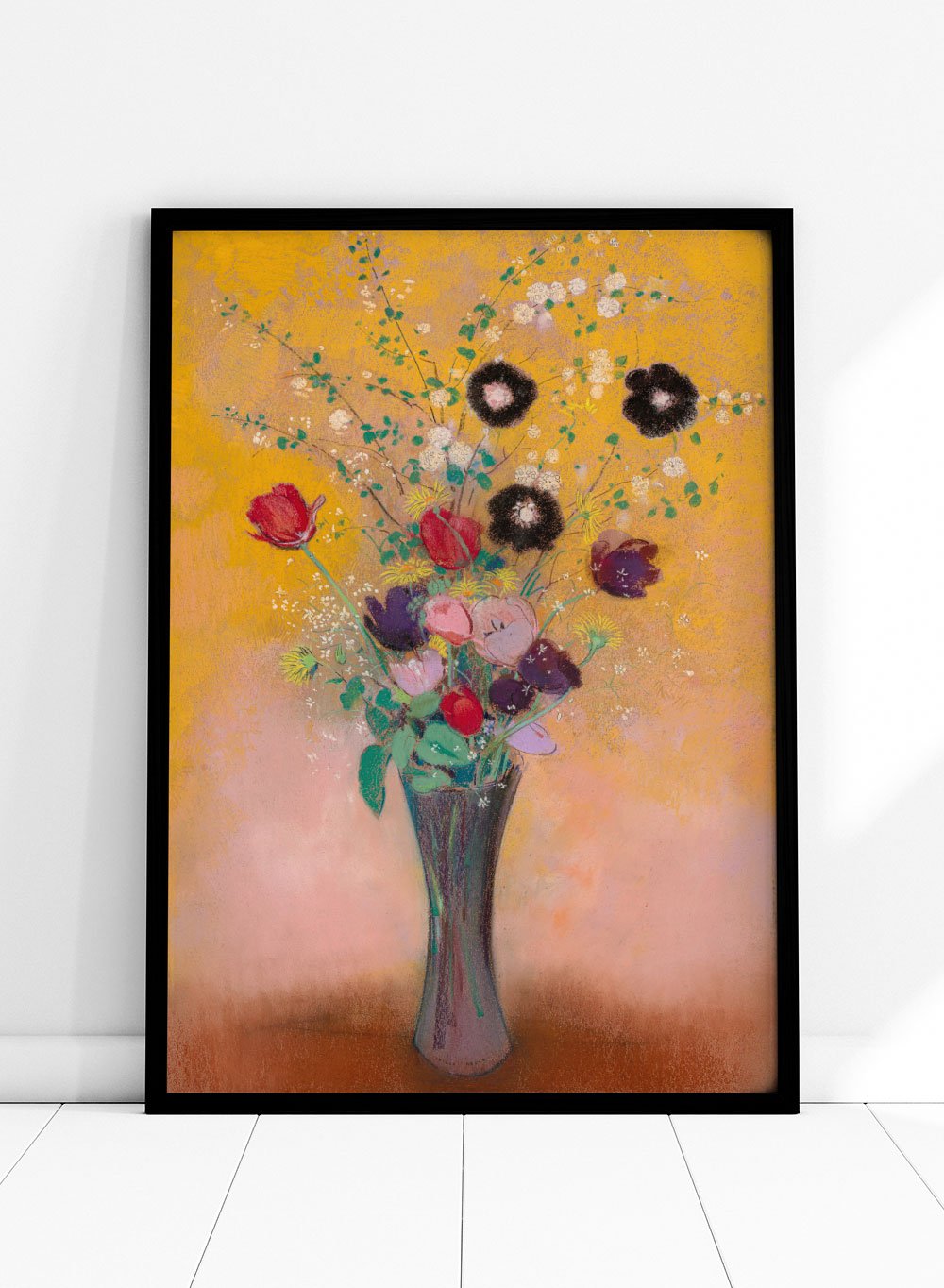 Odilon Redon Vase of Flowers 1916 Art Print_Sugar & Canvas