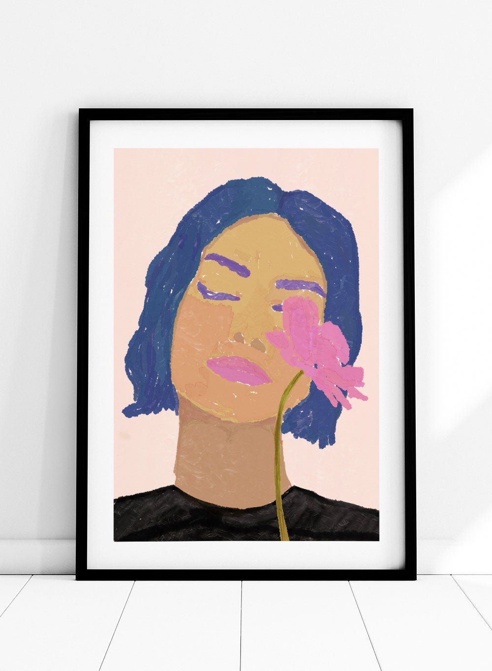 'Lost in Thought' Aesthetic Art Print_Sugar & Canvas