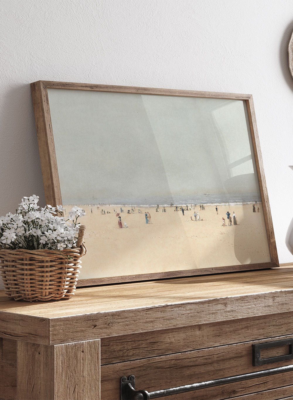 "Sand, Sea and Sky, a Summer Phantasy" Art Print_Sugar & Canvas