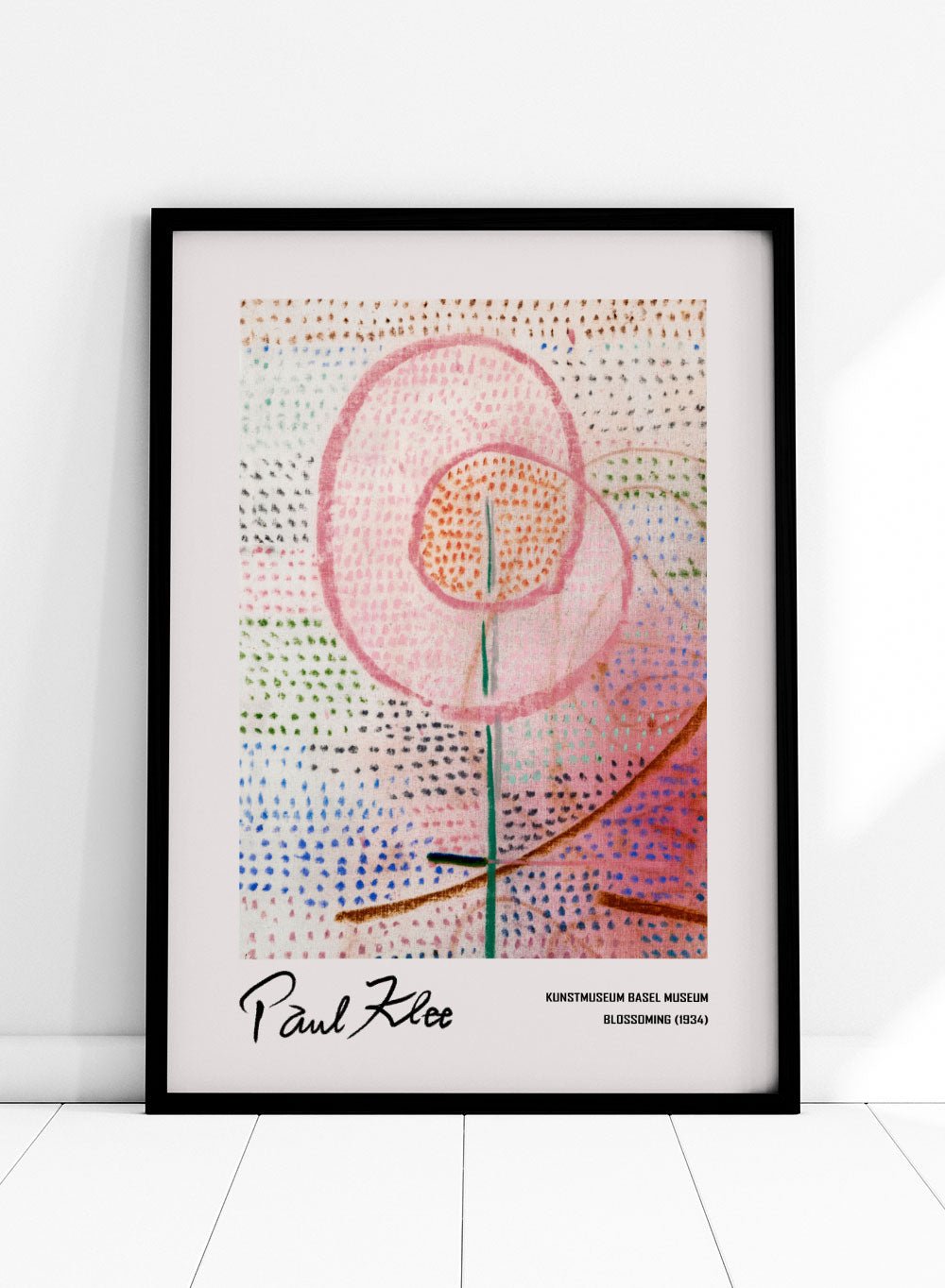 Paul Klee Blossoming 1934 Vintage Exhibition Poster Art Print