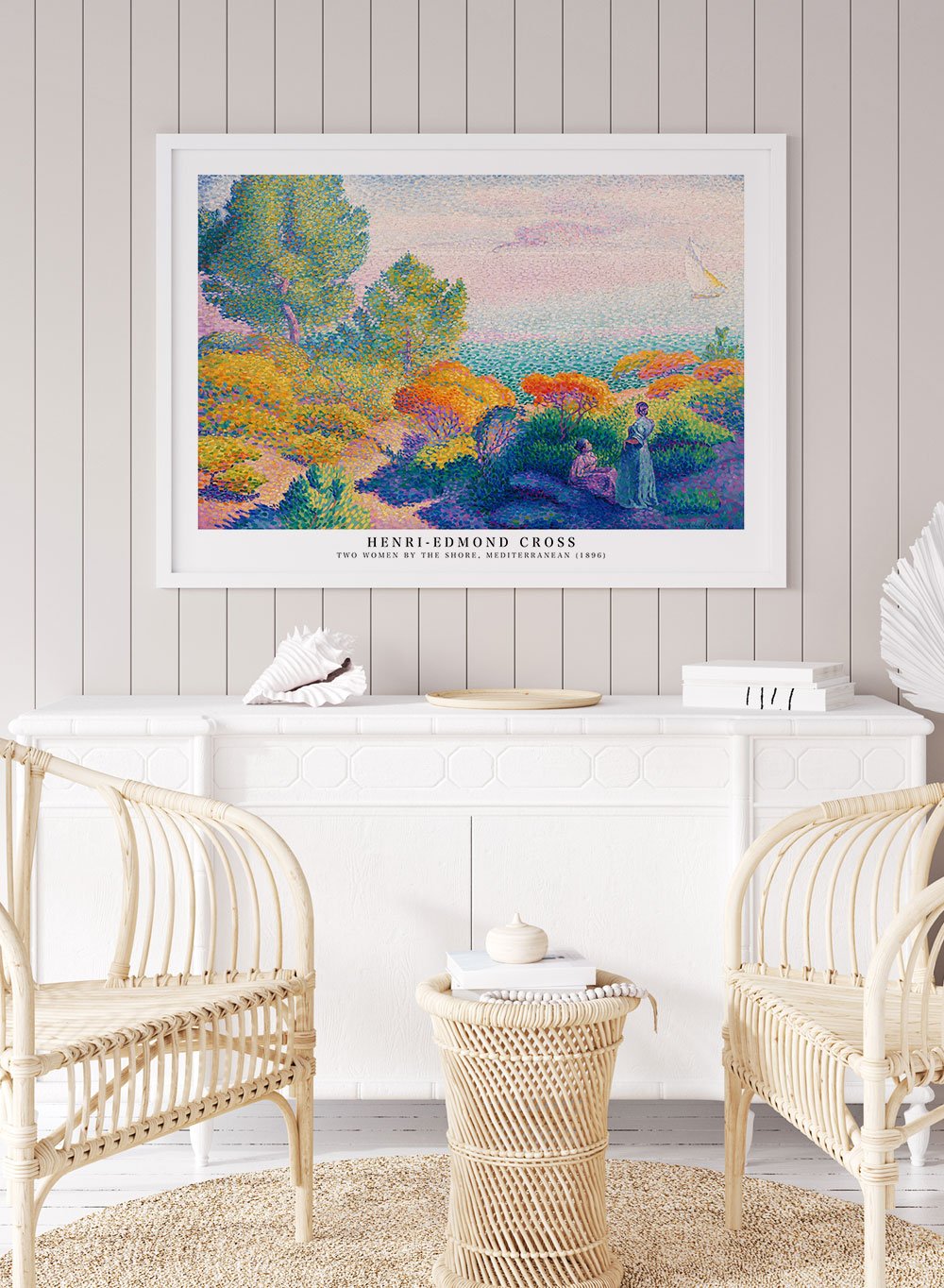 The Pink Cloud by Henri - Edmond Cross Print_Sugar & Canvas