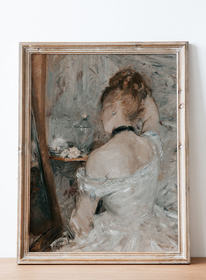 "Woman at Her Toilette" Art Print_Sugar & Canvas
