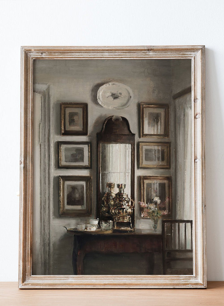 "Interior with a Samovar" Art Print_Sugar &amp; Canvas