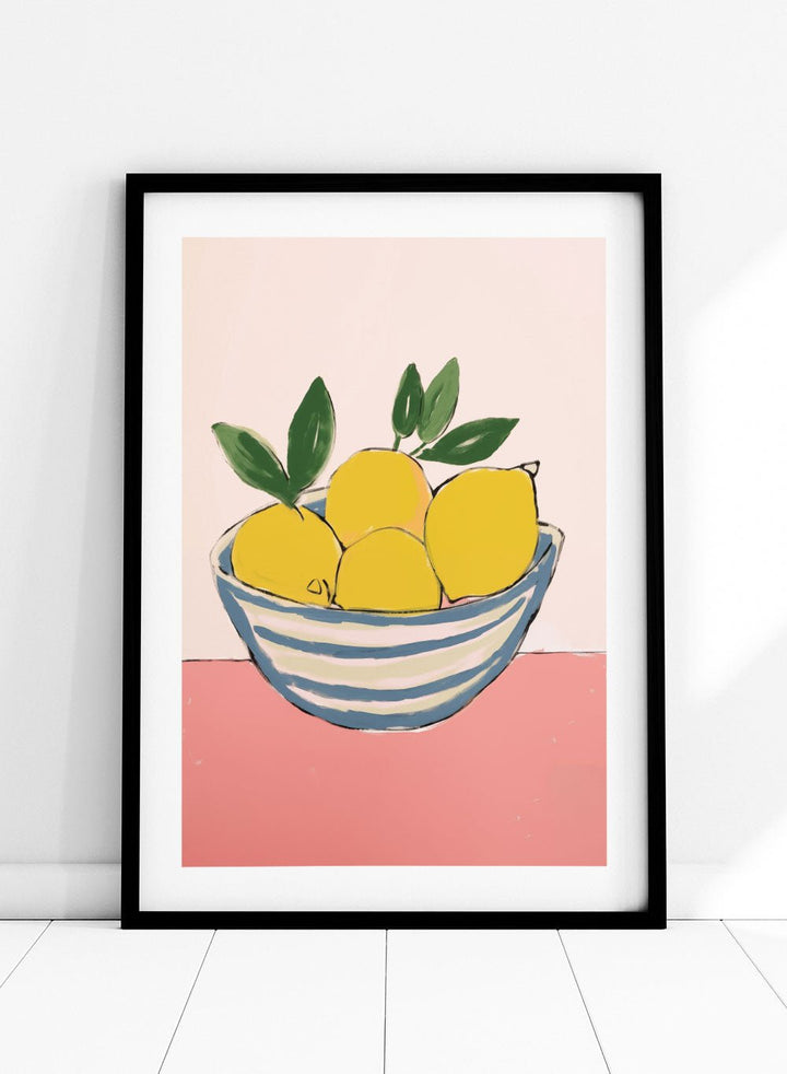 'Bowl of Sunlight' Aesthetic Art Print_Sugar & Canvas