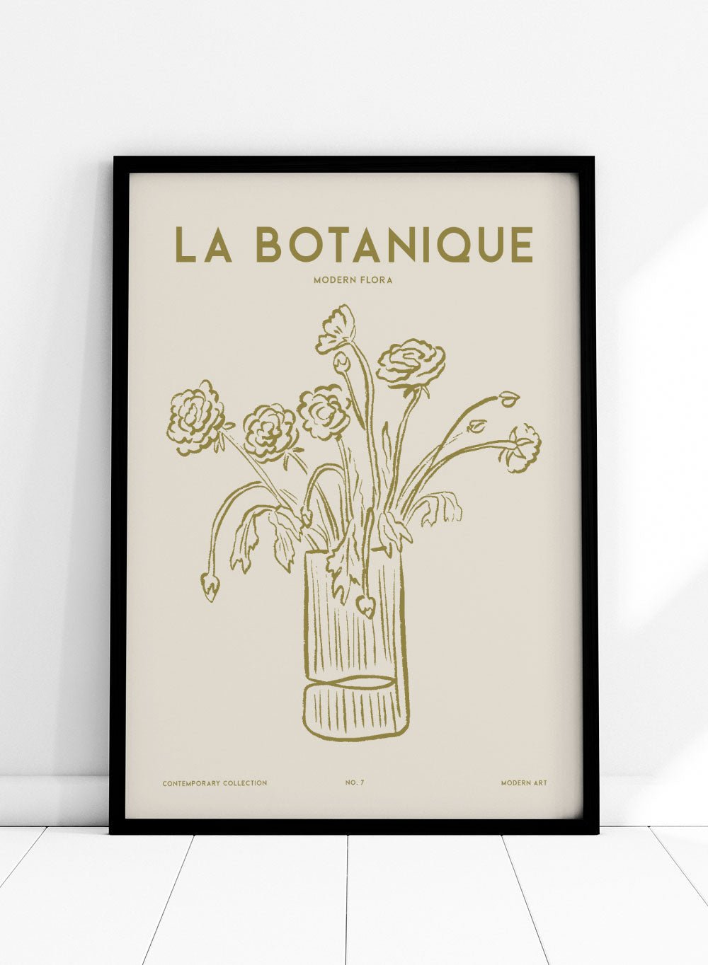 'Modern Flora 07' Aesthetic Art Print_Sugar & Canvas