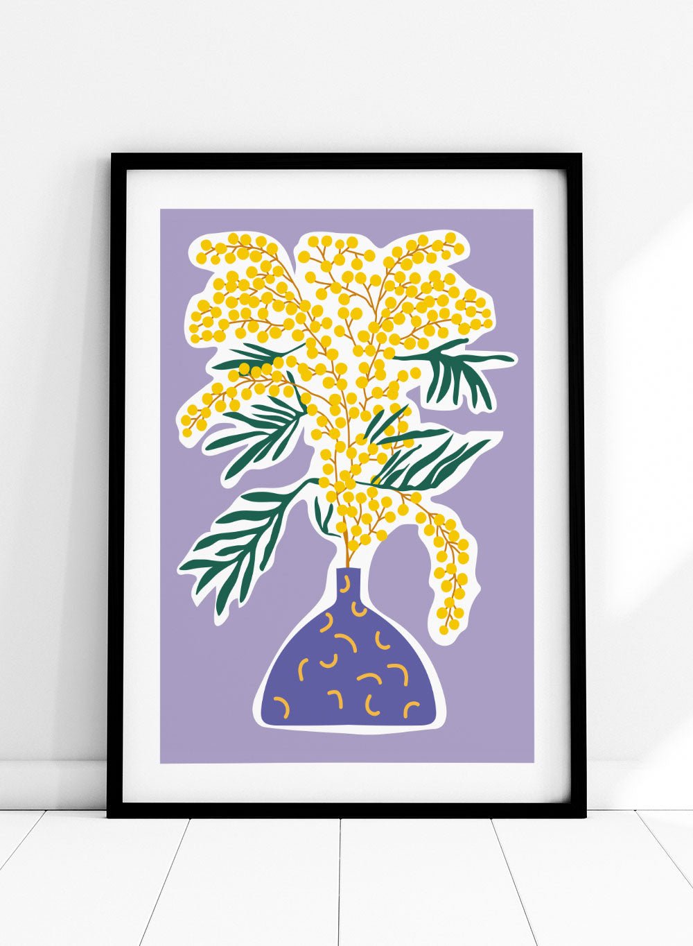 Abstract Flowers Art Print_Sugar & Canvas