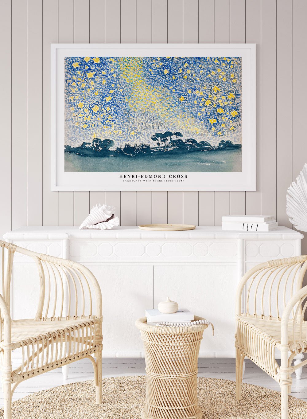 Landscape with Stars by Henri - Edmond Cross Print_Sugar & Canvas