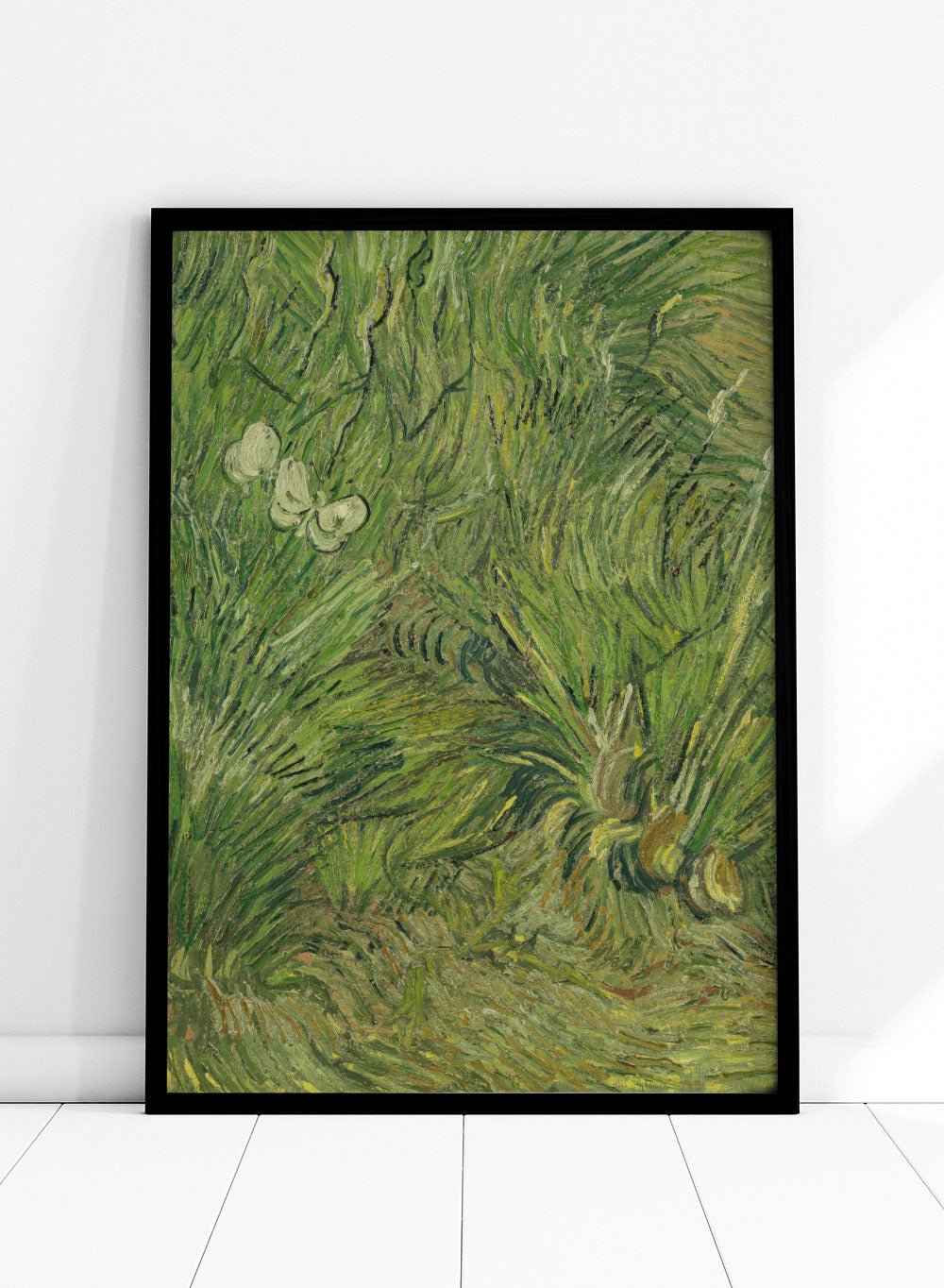 Van Gogh Garden with Butterflies Art Print_Sugar & Canvas