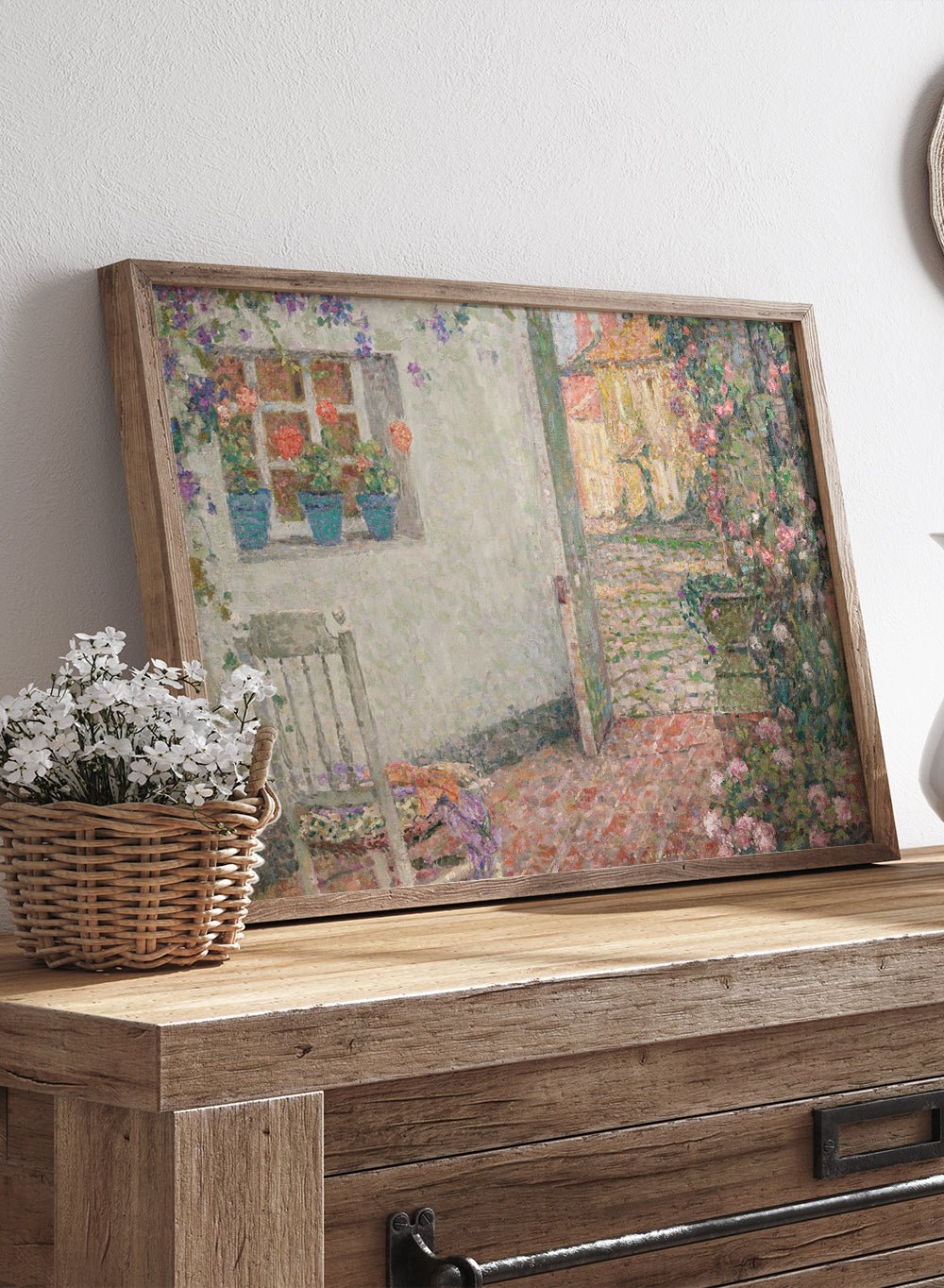 "Le Seuil Fleuri" Art Print_Sugar & Canvas