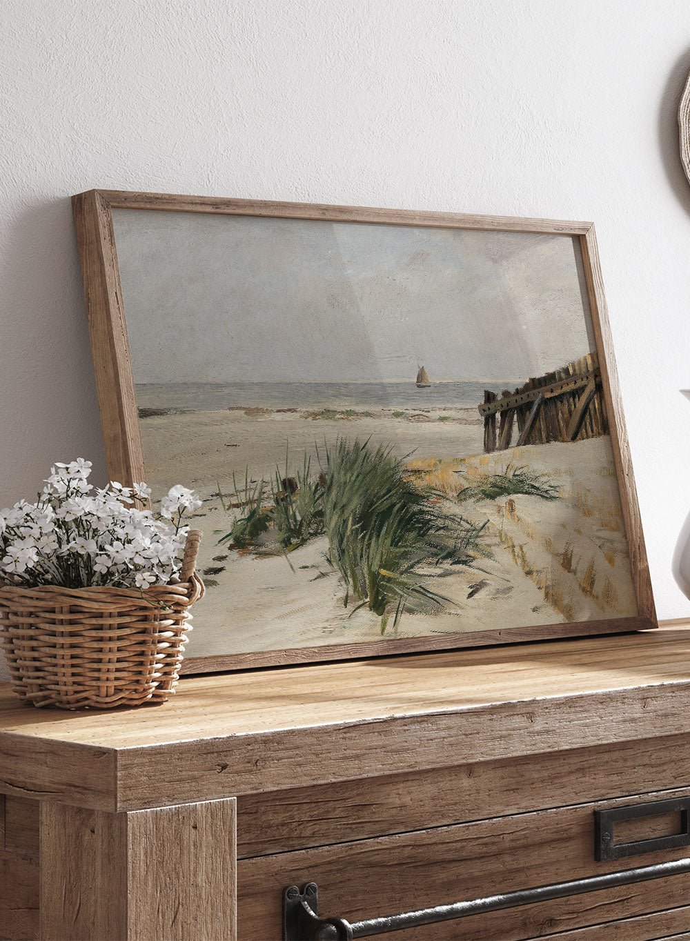 "On the Beach" Art Print_Sugar & Canvas