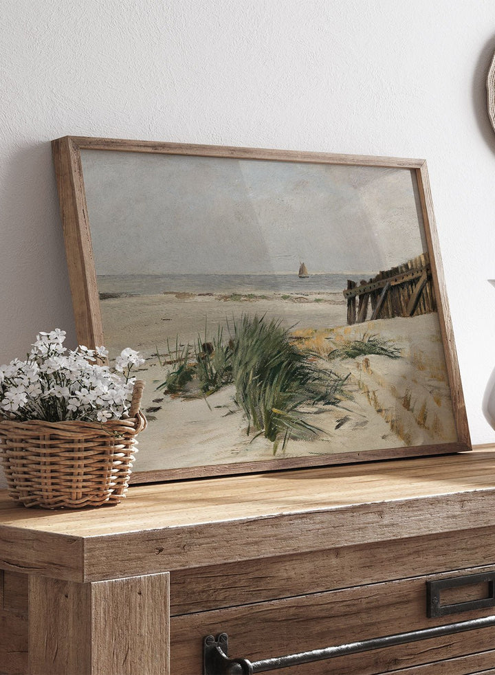 "On the Beach" Art Print_Sugar & Canvas