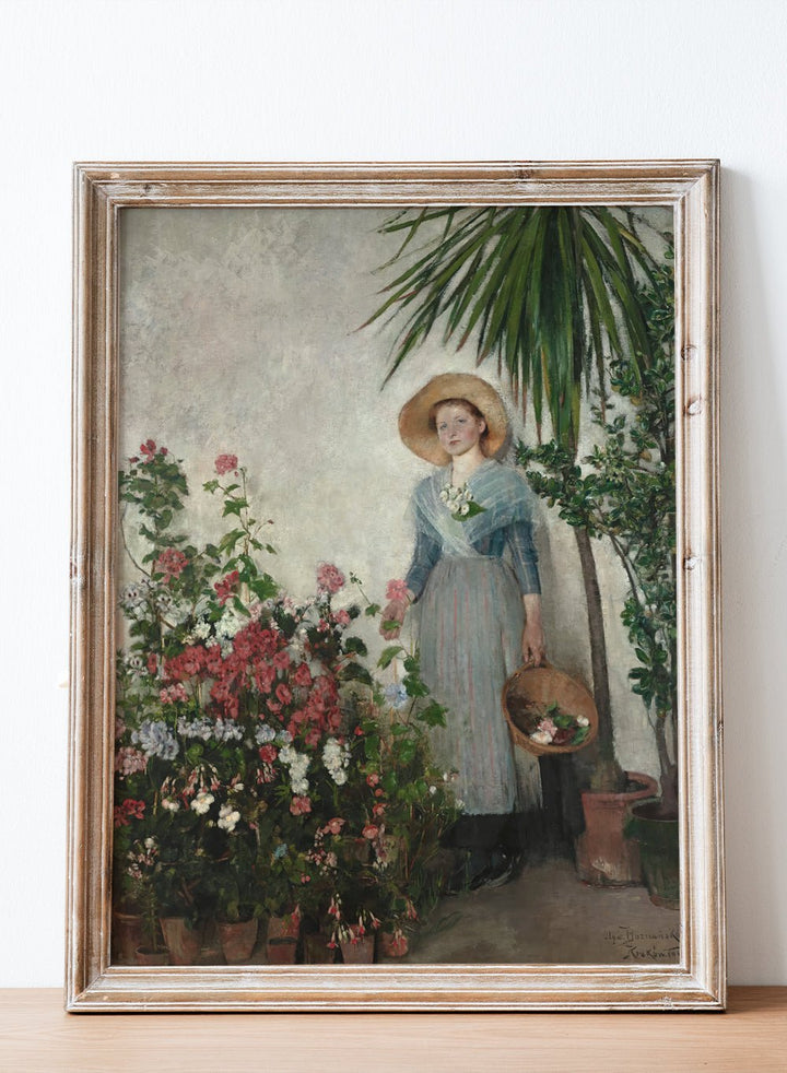 "In the Orangery" Art Print_Sugar & Canvas