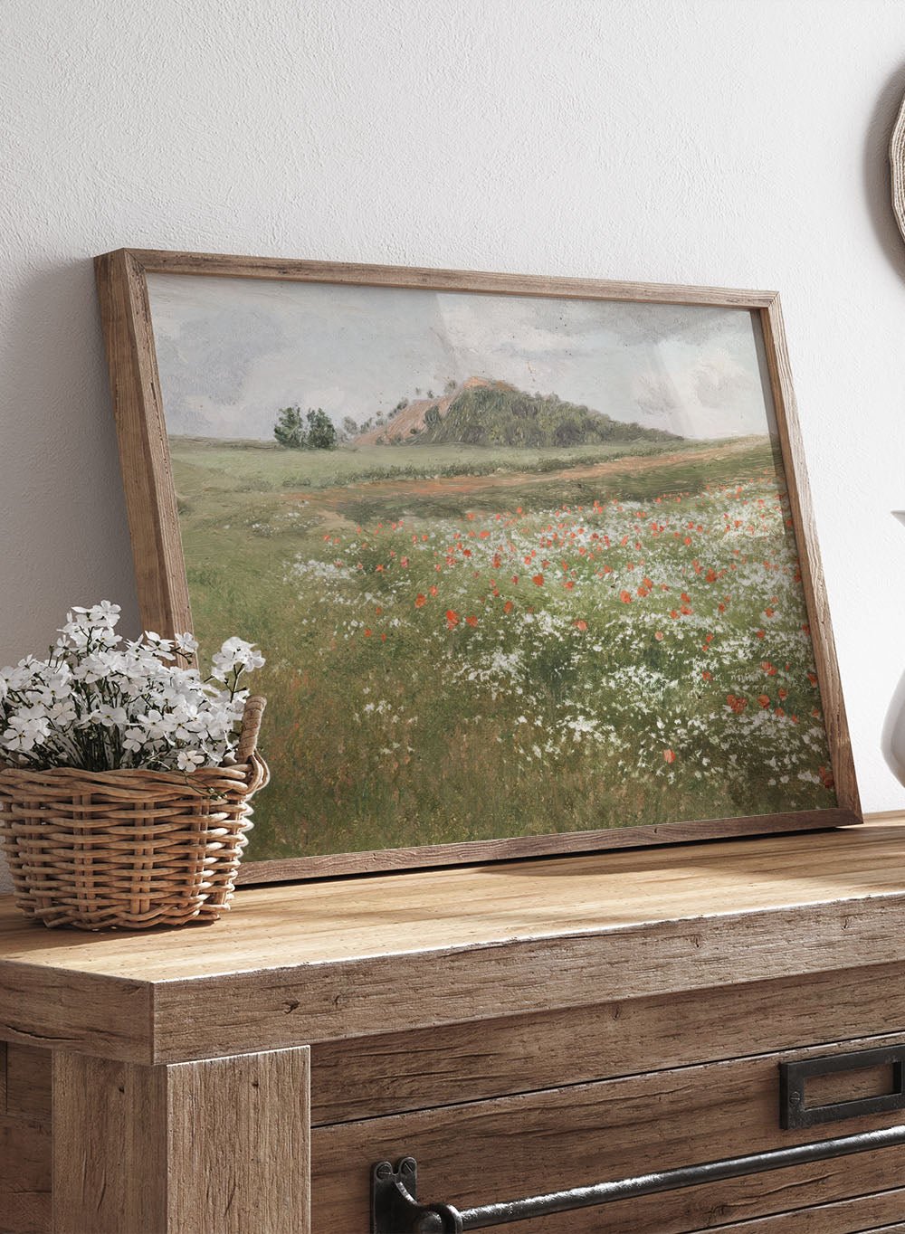 "Fields with Wild Poppies" Art Print_Sugar & Canvas