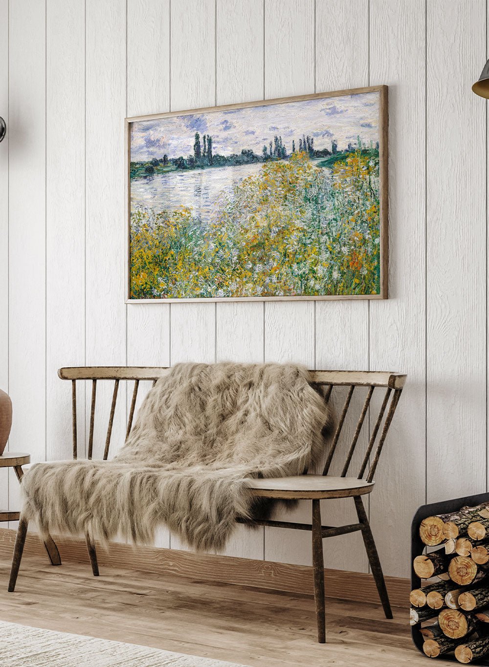 Claude Monet Île aux Fleurs near Vétheuil Art Print_Sugar & Canvas