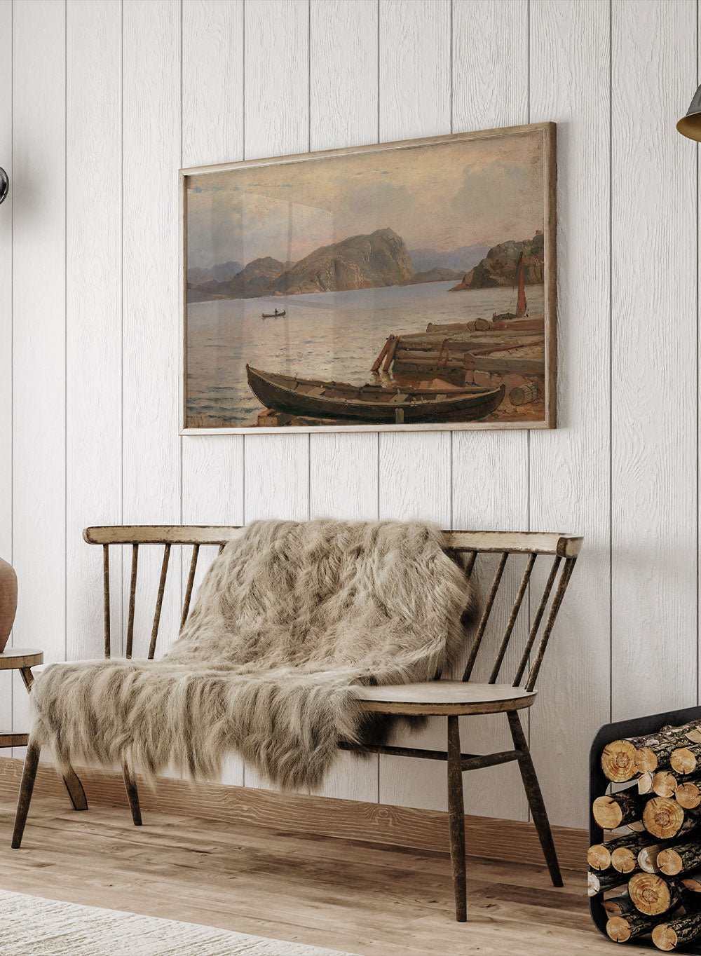 "River Landscape" Art Print_Sugar & Canvas