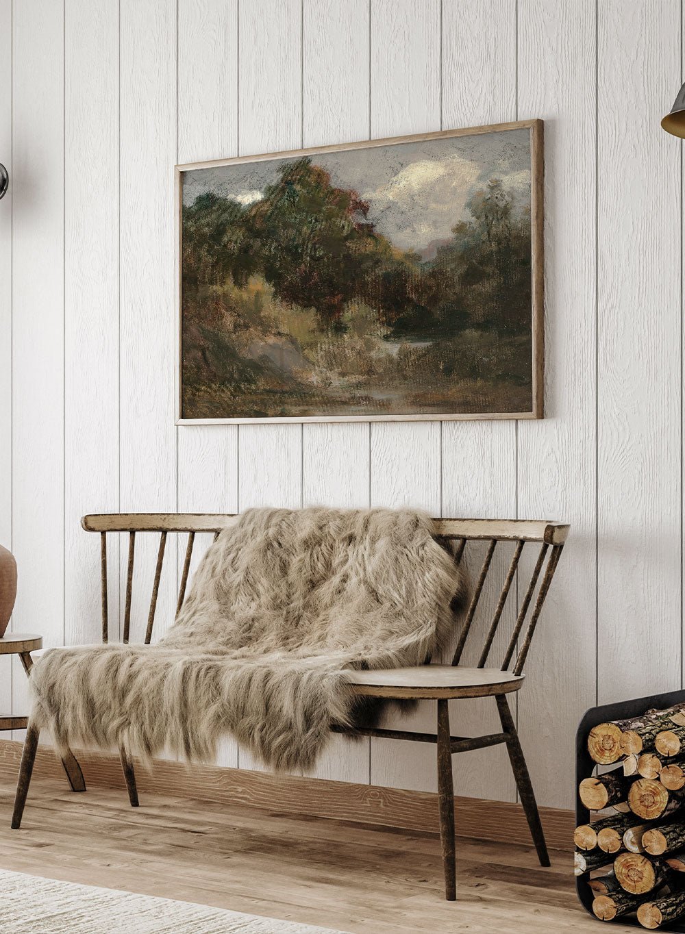 "Bannister Trees" Art Print_Sugar & Canvas