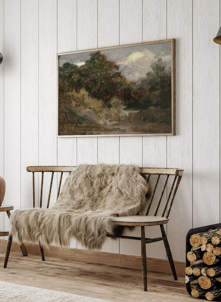 "Bannister Trees" Art Print_Sugar & Canvas