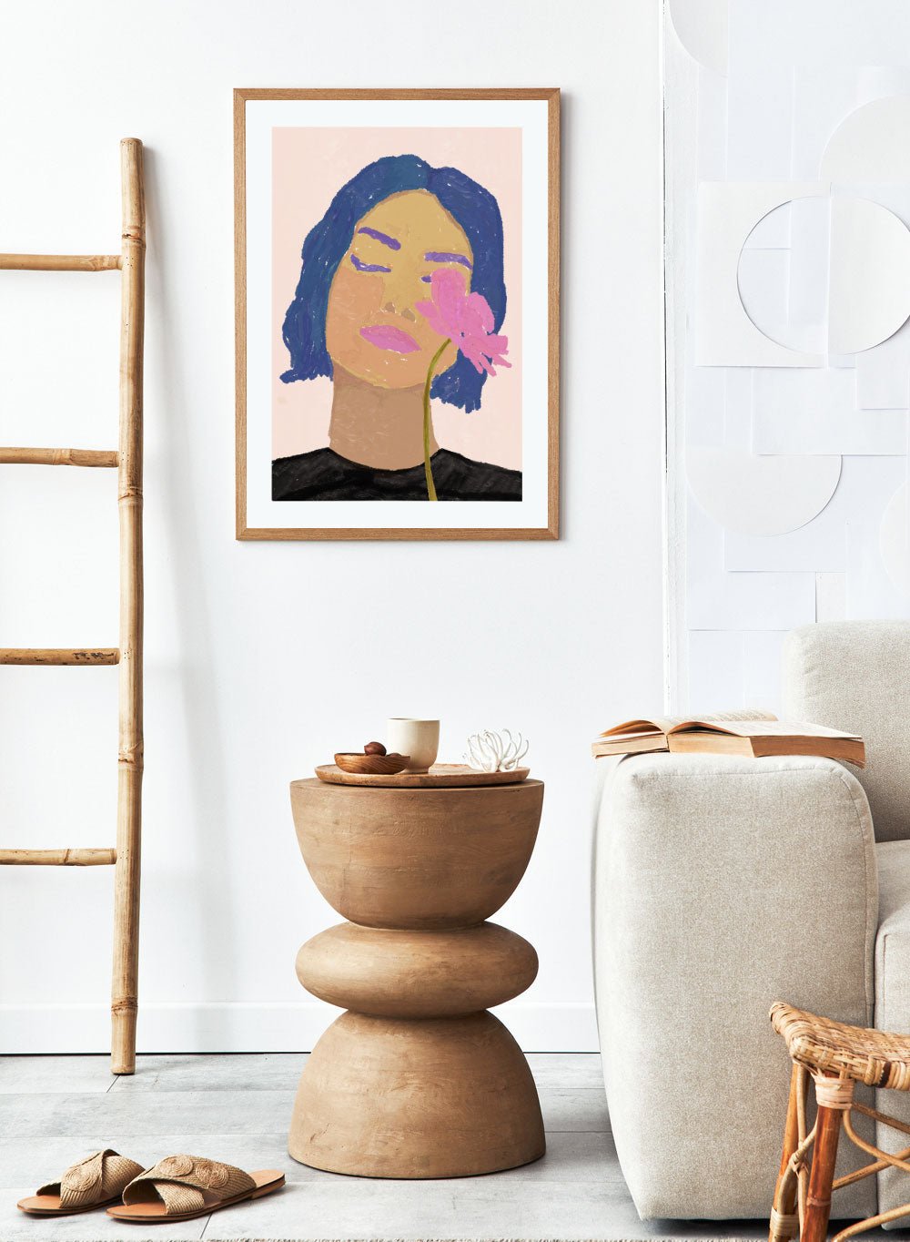 'Lost in Thought' Aesthetic Art Print_Sugar & Canvas