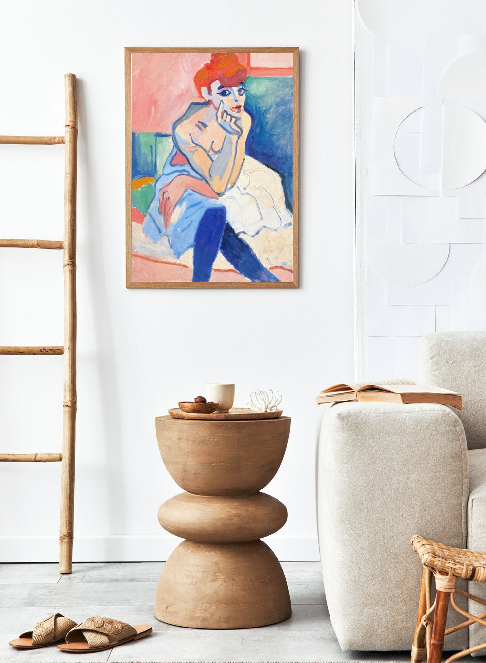 André Derain Woman in a Chemise 1906 Print AD01_Sugar & Canvas