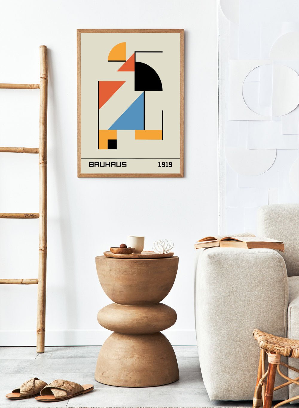 Bauhaus 1919 Abstract Geometric Art Print BH57_Sugar & Canvas