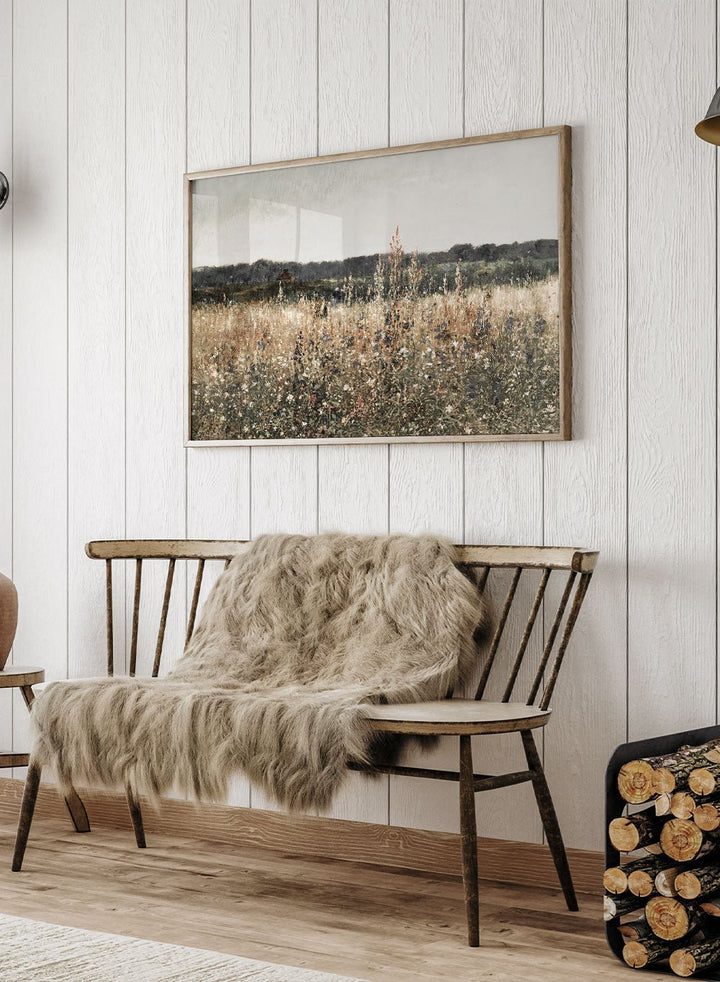 "Champ Fleuri" Art Print_Sugar & Canvas