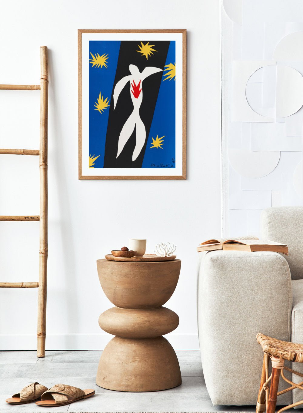 Henri Matisse La Chute d'Icare 1943 Art Print_Sugar & Canvas