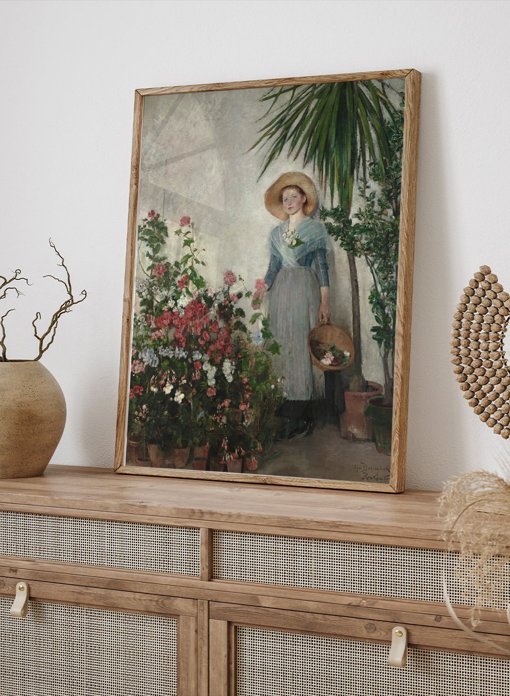 "In the Orangery" Art Print_Sugar & Canvas