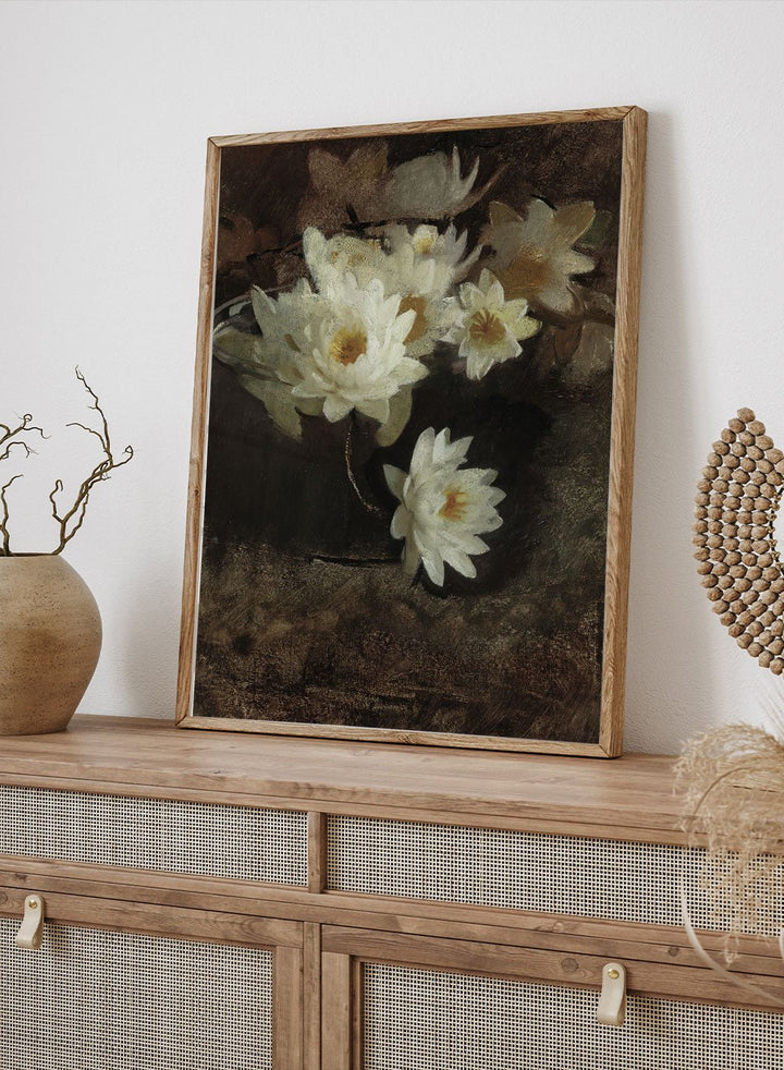 "Water Lilies" Art Print_Sugar & Canvas