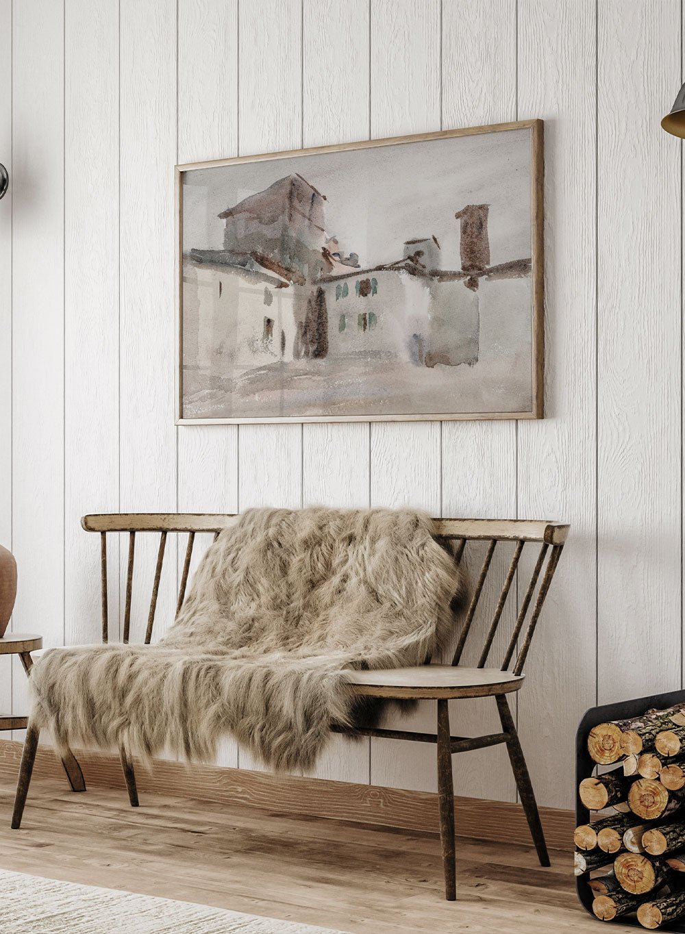 "Borgo San Lorenzo" Art Print_Sugar & Canvas