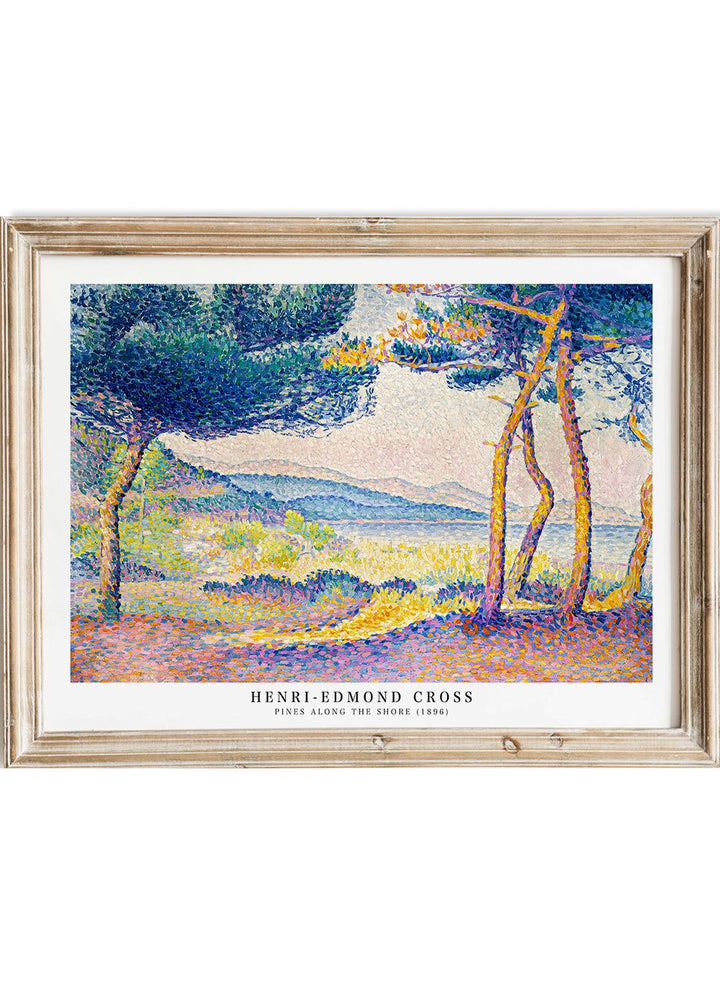 Pines Along the Shore by Henri - Edmond Cross Print_Sugar & Canvas