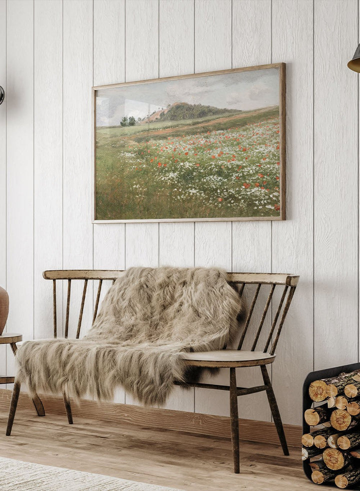 "Fields with Wild Poppies" Art Print_Sugar & Canvas