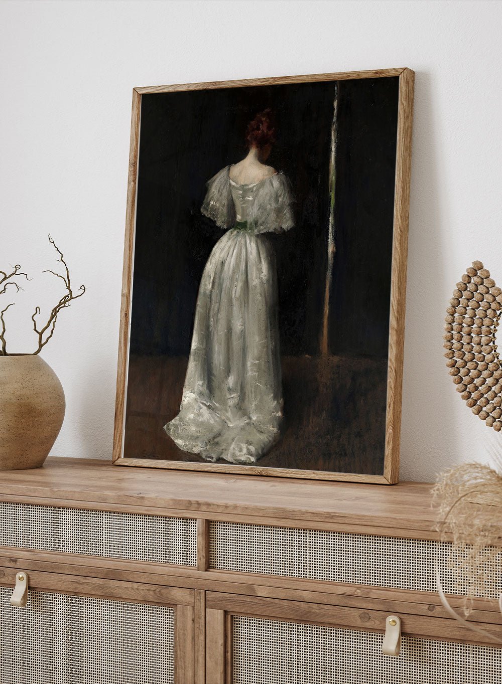 "Seventeenth Century Lady" Art Print_Sugar & Canvas
