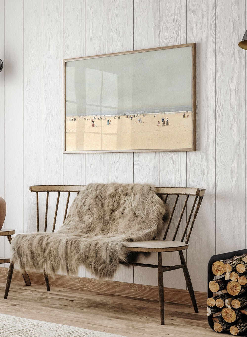 "Sand, Sea and Sky, a Summer Phantasy" Art Print_Sugar & Canvas