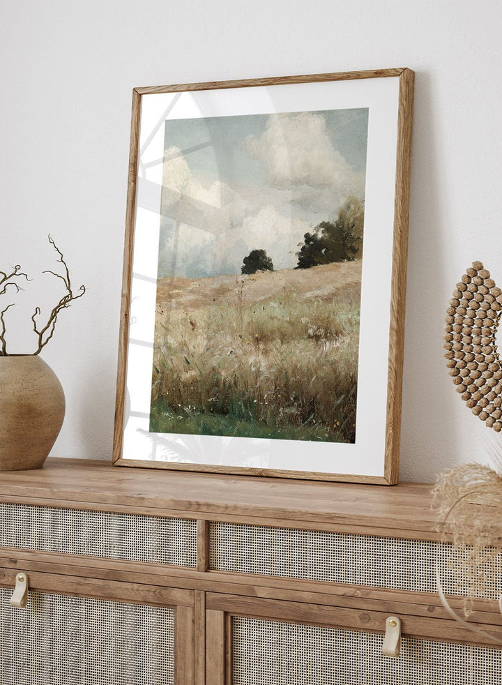 "Sädesfält, Landscape Study" Art Print_Sugar & Canvas