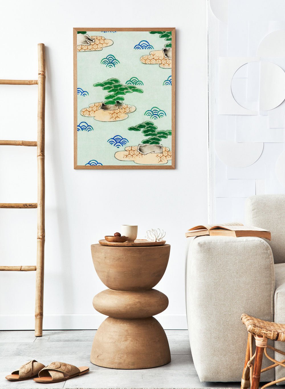 Watanabe Seitei Landscape Illustration Art Print_Sugar & Canvas