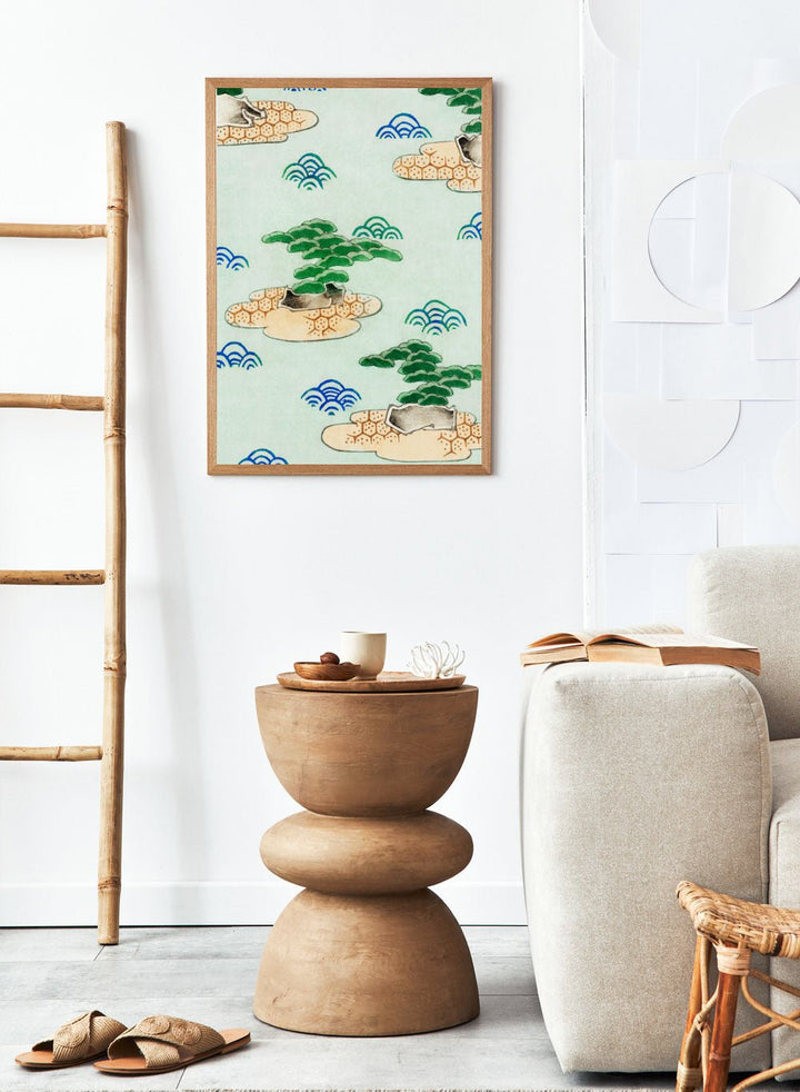 Watanabe Seitei Landscape Illustration Art Print_Sugar & Canvas