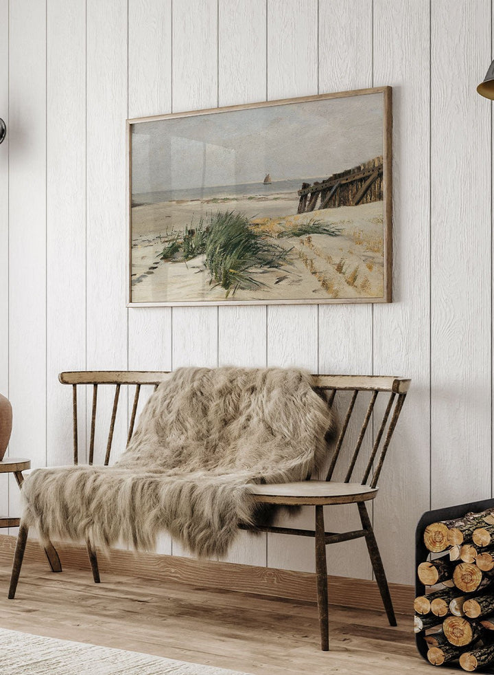 "On the Beach" Art Print_Sugar & Canvas