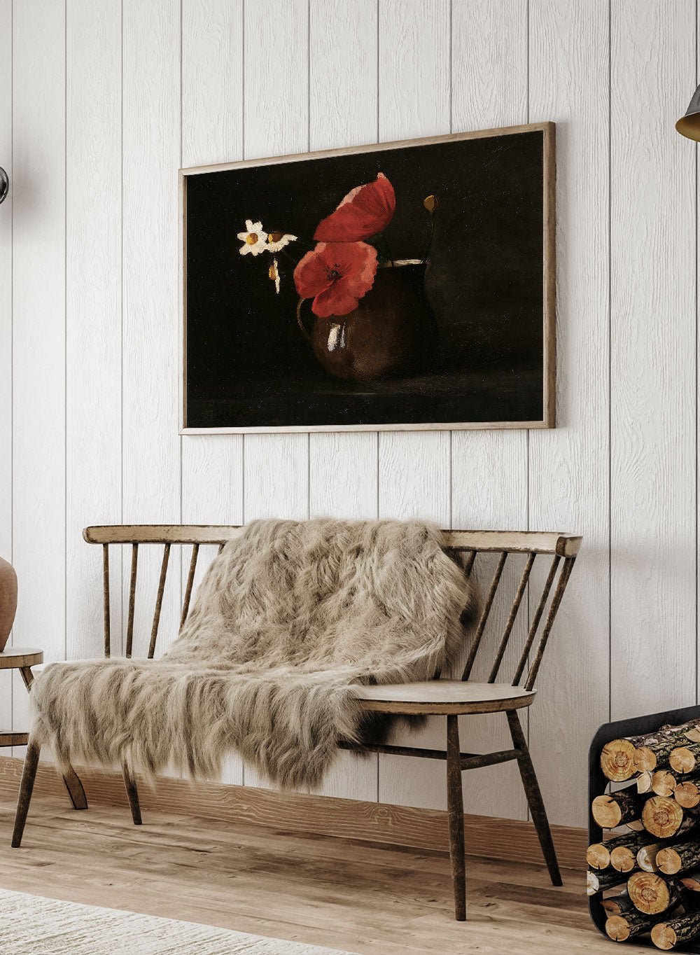 Odilon Redon Flowers: Poppies and Daisies Art Print_Sugar & Canvas