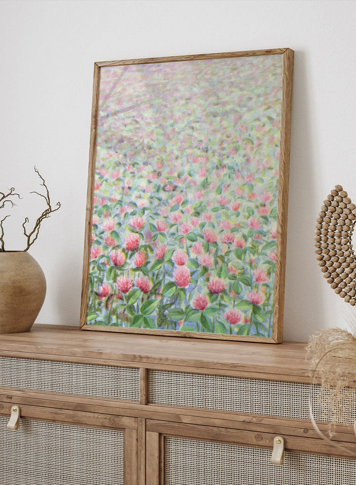 "Red Clover" Art Print_Sugar & Canvas