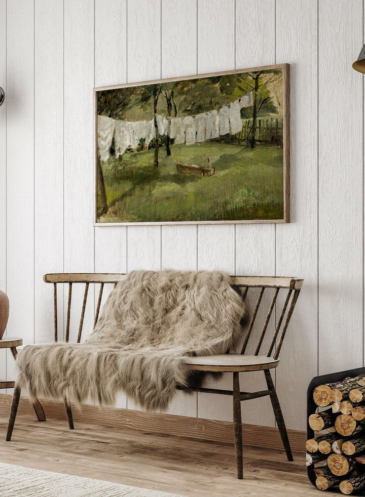 "Clothesline" Art Print_Sugar & Canvas