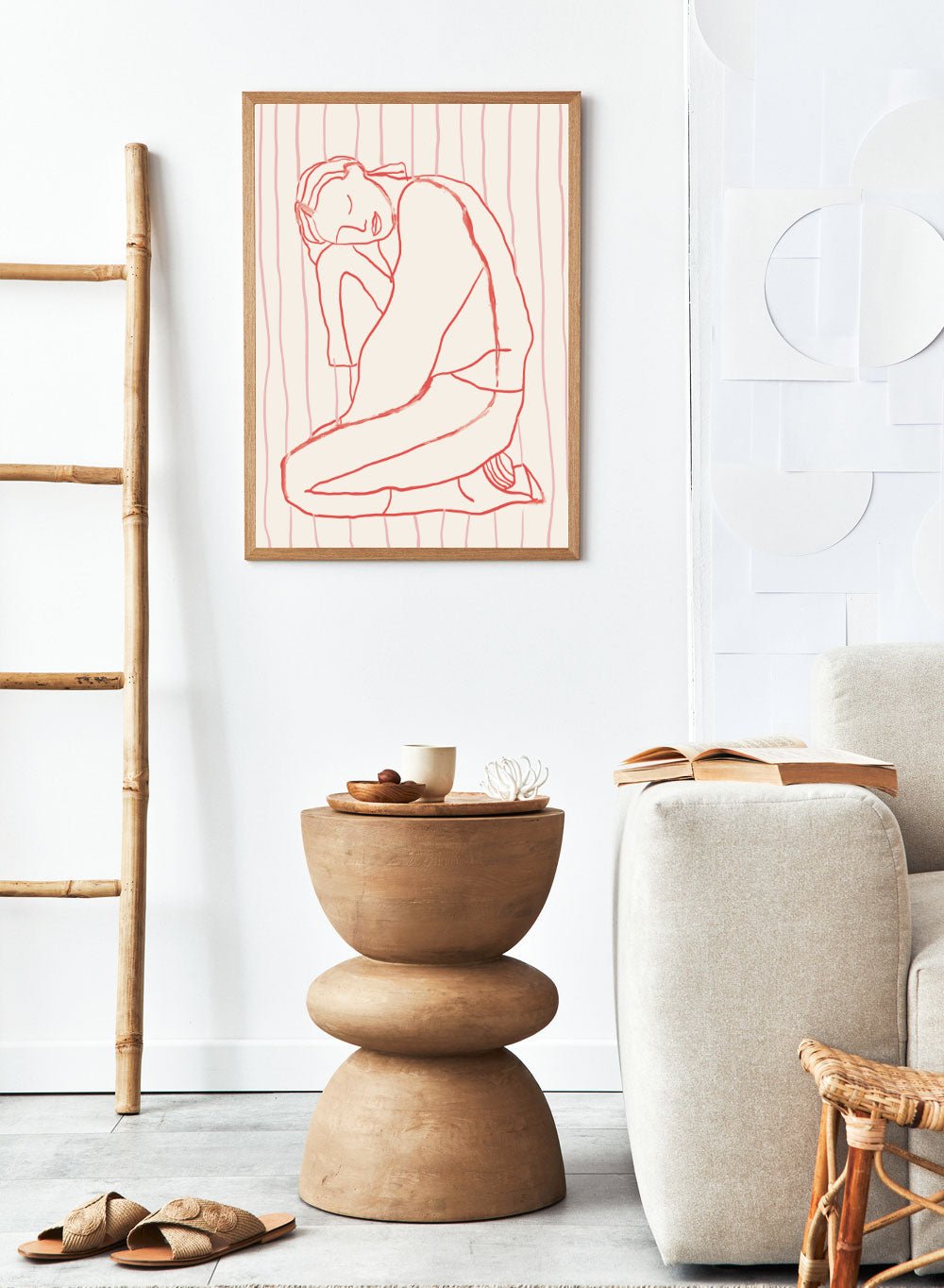 'Resting Form' Aesthetic Art Print_Sugar & Canvas