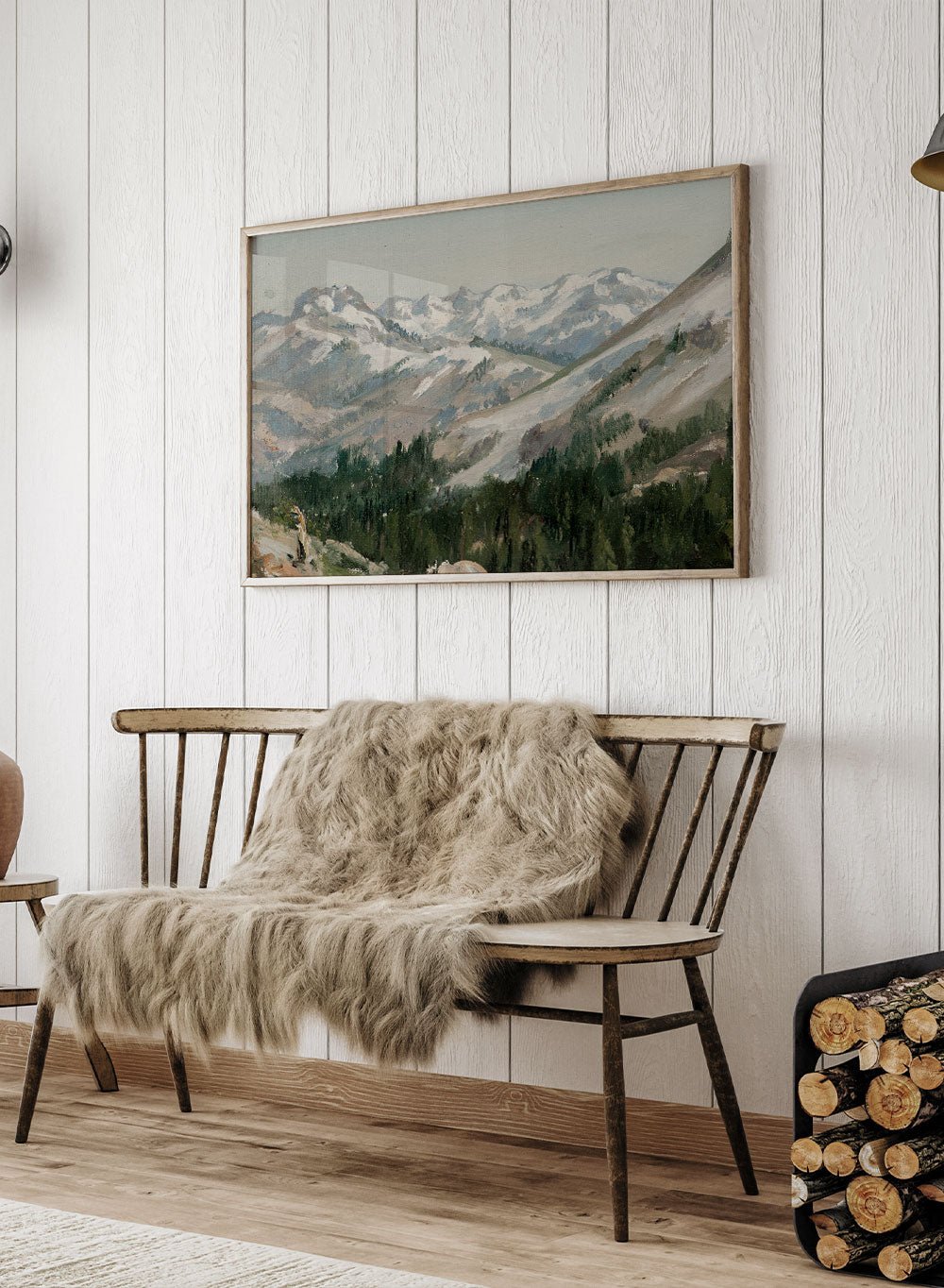 "First Snow" Art Print_Sugar & Canvas