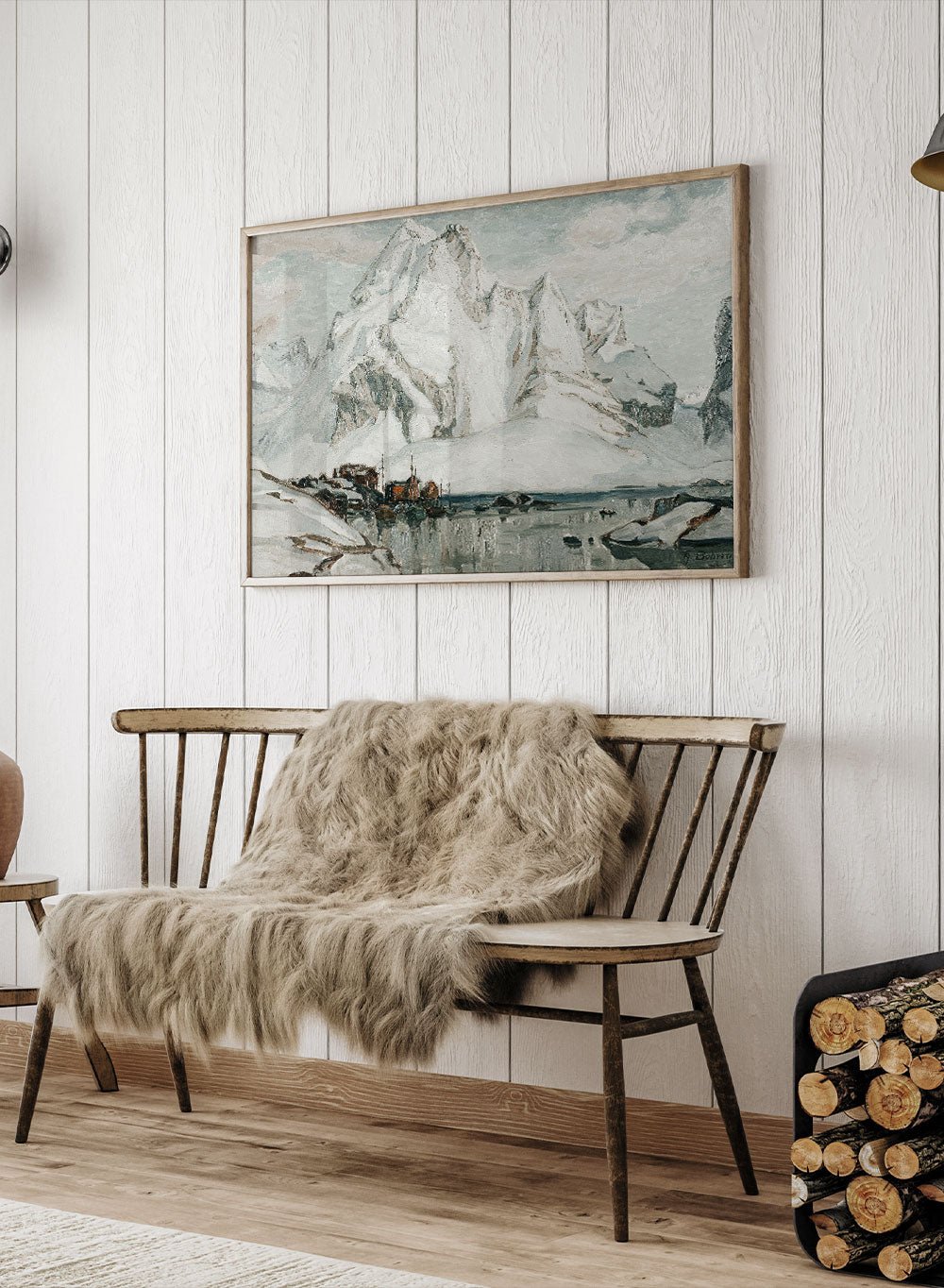 "After the Massacre. Study from North Norway" Art Print_Sugar & Canvas